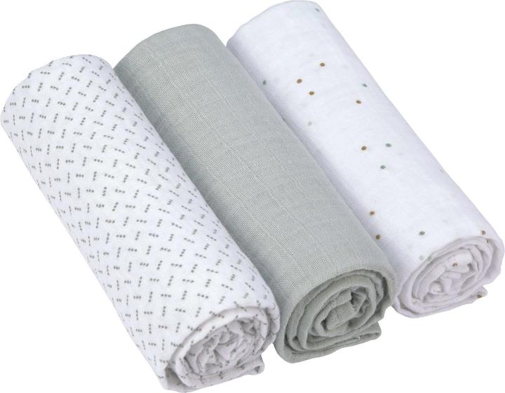 Actual product image Lässig Wrapping and gauze cloth Set of 3 (85 cm, 85 cm)