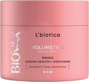 Produktbild L´Biotica BIOVAX Glamour Volumetry Treatment maska do włosów 200ml (200 ml)
