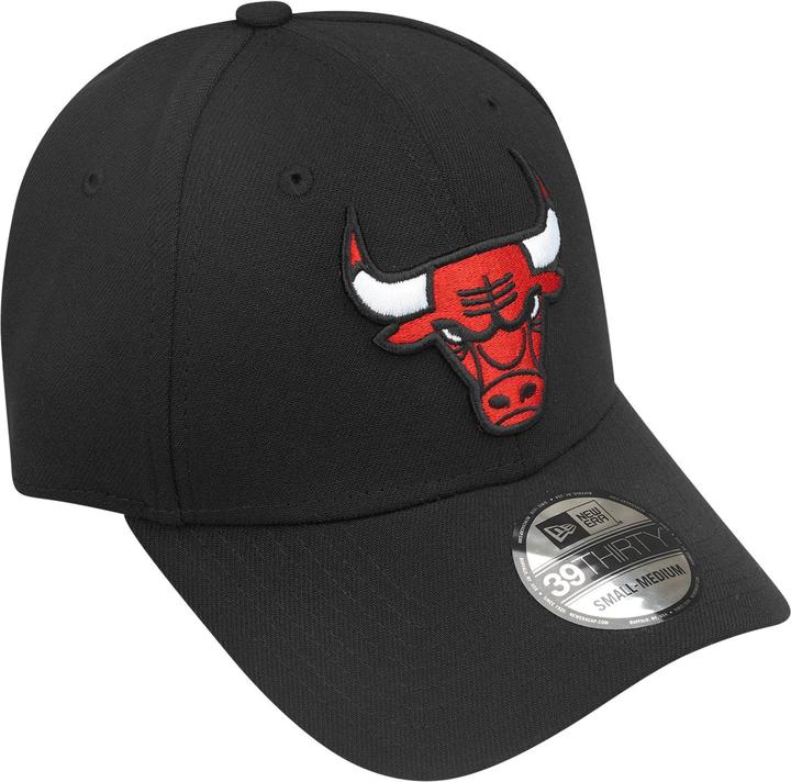 Actual product image New Era 39Thirty Stretch Cap - Chicago Bulls black - L/XL (L)