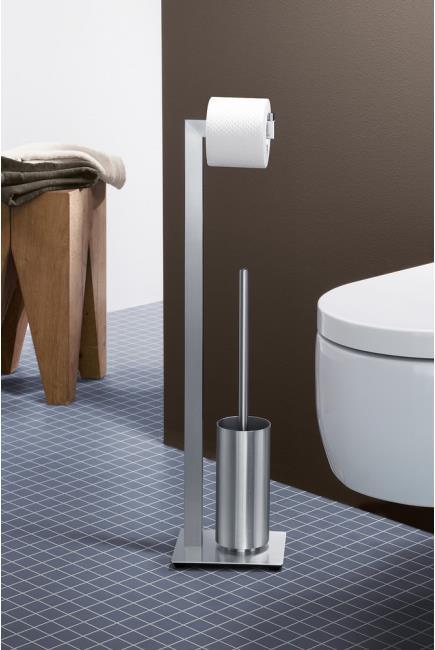 Produktbild Zack Toilettenbutler Silberfarben