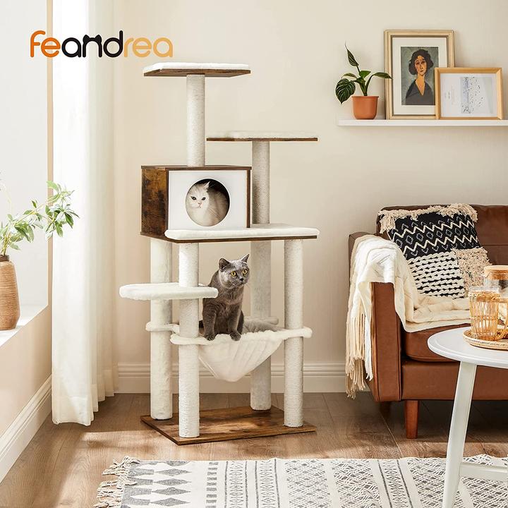 Actual product image Feandrea Tani (138 cm, Black, Rustic brown)