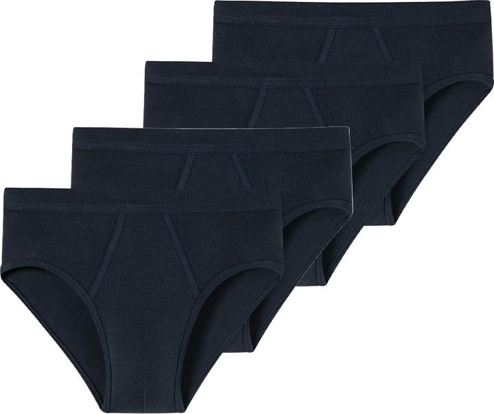 Produktbild Schiesser 4er Pack Cotton Essentials Feinripp Sportslip / Unterhose (XXL, 4er Pack)