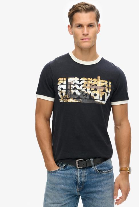 Actual product image Superdry t-hirt uperdry photographic logo (S)