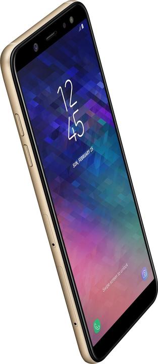 Image du produit Samsung Galaxy A6 (2018) UE (32 Go, Or, 5.60", Double SIM + SD, 16 Mpx, 4G)