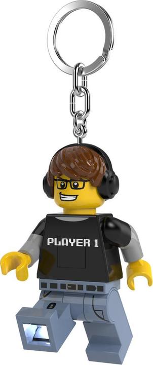 Immagine prodotto Dungeons & Dragons LEGO Minifigures Schlüsselanhänger mit Leuchtfunktion Video Game Guy 8 cm