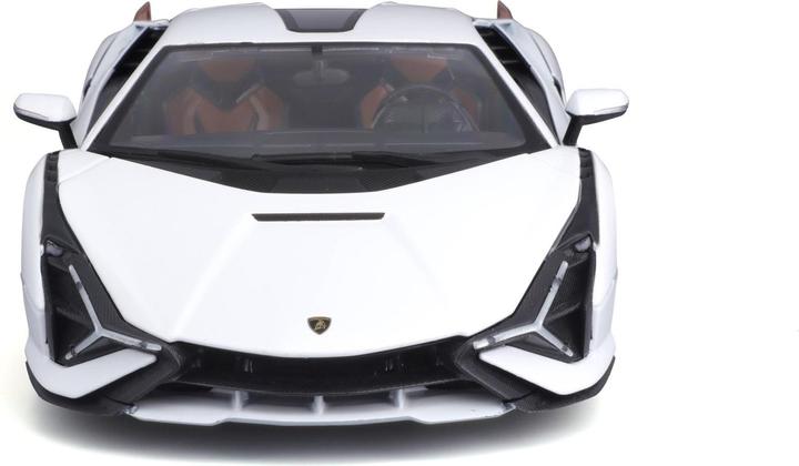 Produktbild Bburago Lamborghini Sian FKP 37 1/18 weiss/schwarz