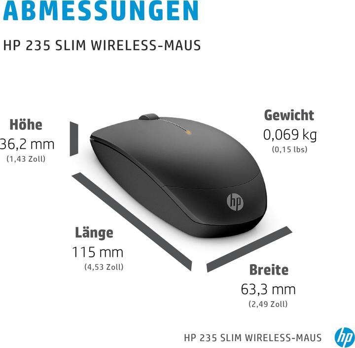 Produktbild HP 235 Slim (Kabellos)