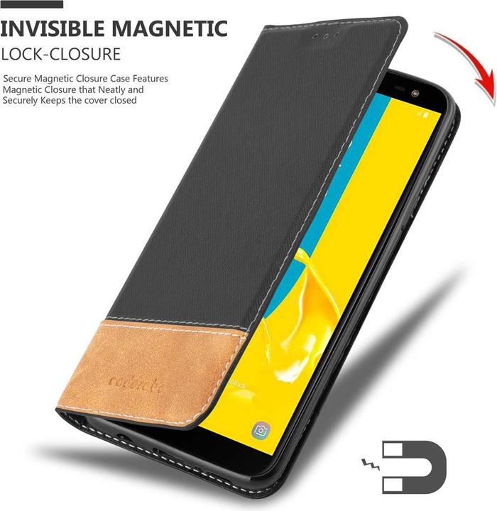 Image du produit Cadorabo Étui X-Wallet en simili cuir (Samsung Galaxy J6 (2018))