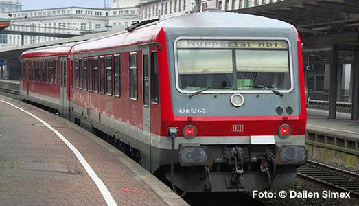 Bachmann Trains DB AG Diesel railcar. BR 628.4 2-piece Wuppertal (Track H0)