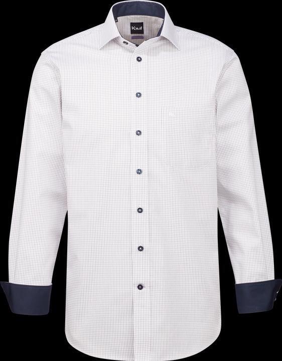 Kauf Pisa New Kent Langarm regular fit mit Kontrast (40)