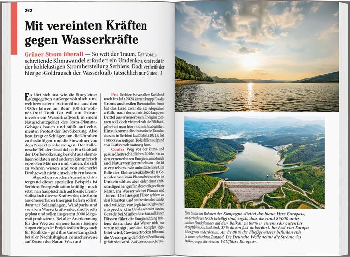 Actual product image Reise-Taschenbuch Reiseführer Serbien