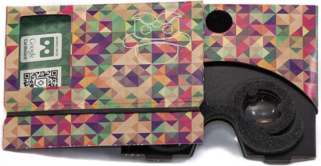Actual product image Google Virtual Reality Cardboard 2.5 POP!