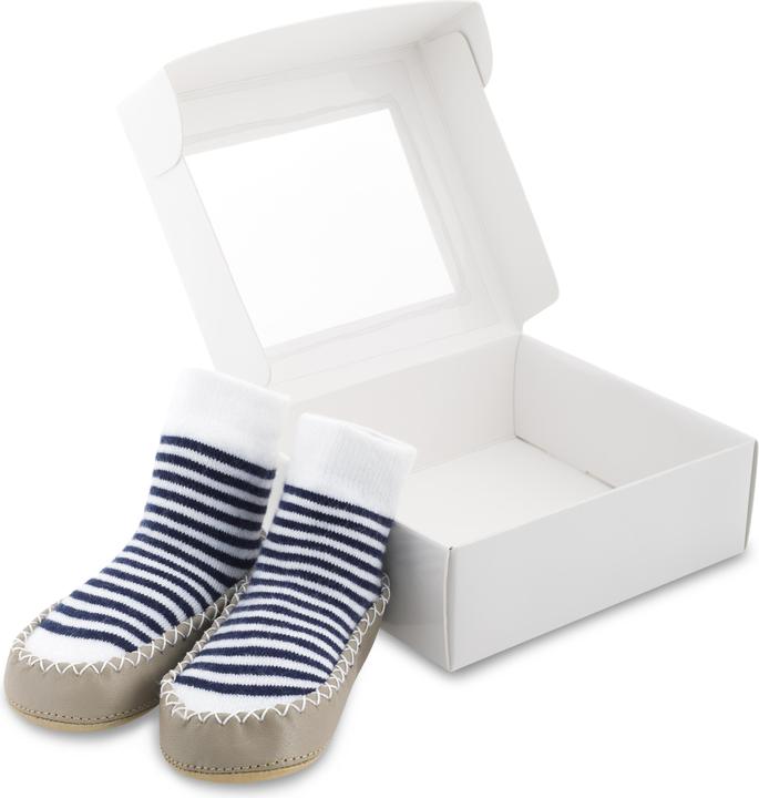 Actual product image Globe Hüttenfinken Stripes Gr. 23-26 Dunkelblau/Weiss (24)