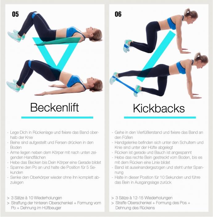 Produktbild Gorilla Sports Resistance Band (2.08 m, Mittel)