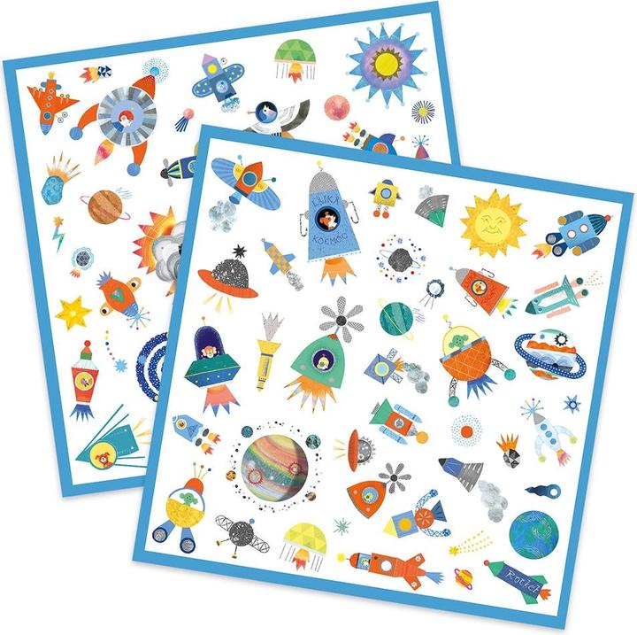 Produktbild Djeco Sticker Weltraum