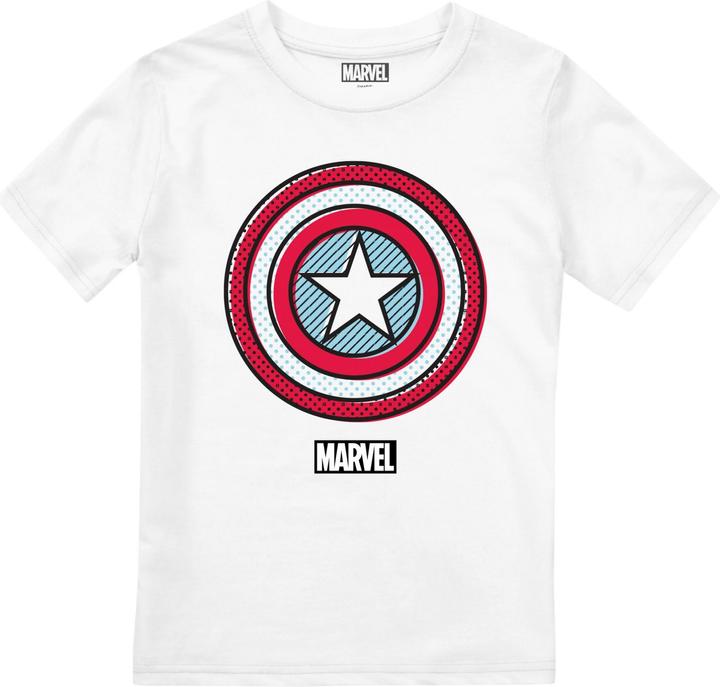 Captain America Ziptone Shield TShirt