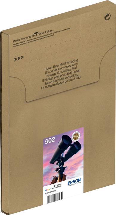 Actual product image Epson Multipack 4-colours 502 EasyMail (M, FC, Y, C)