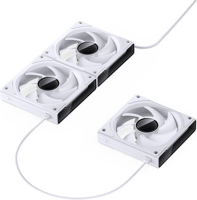 Image du produit Jonsbo ZK-120W Ventilateur 3en1- A-RGB, blanc (120 mm, 3 x)