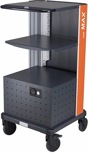 Image du produit ACD Elektronik Poste de travail mobile avec alimentation électrique intégrée, 2 batteries, sans (150 kg)