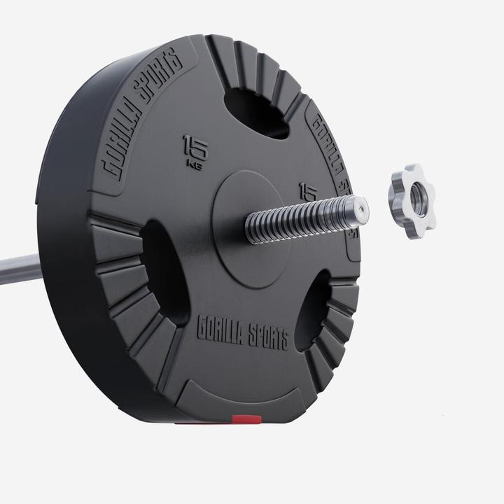 Produktbild Gorilla Sports Hantelscheiben (1 x 15 kg)