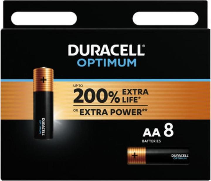 Produktbild Duracell Optimum (8 Stk., AA)