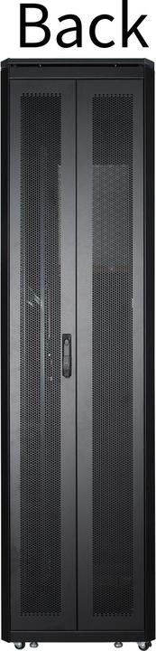 Image du produit Logon RSL46U61BL Vrijstaande rek 46U 600kg Zwart rack (46 HE, Rack 19 pouces)