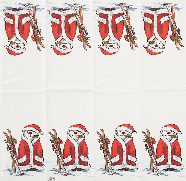 Image du produit IHR Mouchoirs en papier "Ours polaire Père Noël