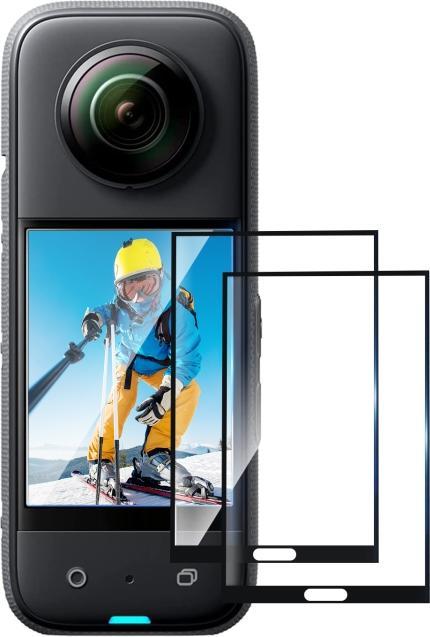 Immagine prodotto Puluz Set di 2 vetri antiproiettile di protezione del display Insta360 One X3 (Uno X3)