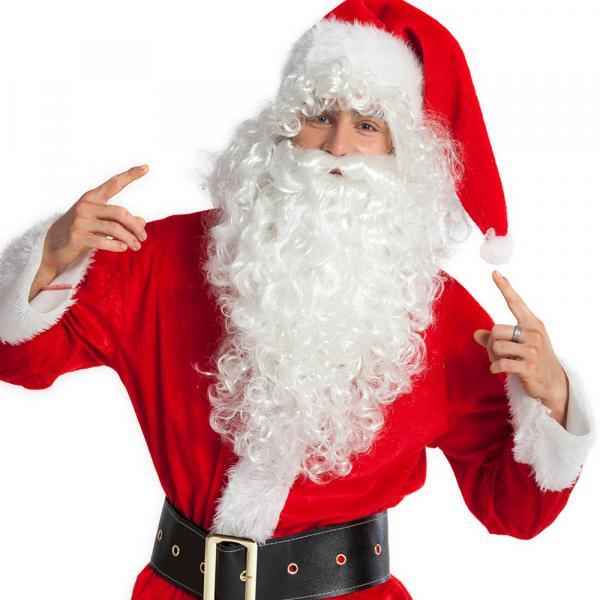 Image du produit Widmann Père Noël Barbe Avec Perruque : (sans bonnet)