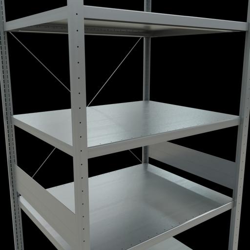 Actual product image Schulte Lagertechnik MULTIplus250 basic racking system with cross braces