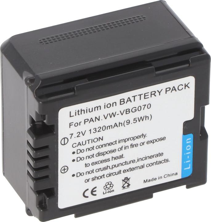 Produktbild AccuCell Akku Panasonic VW-VBG070