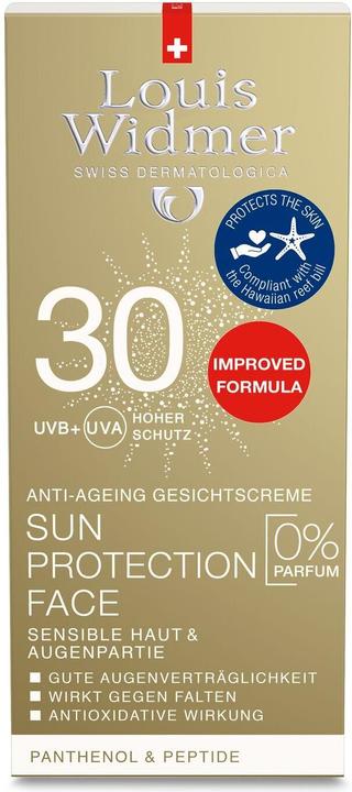 Immagine prodotto Louis Widmer Protezione solare (Crema solare viso, SPF 30, 50 ml, 80 g)