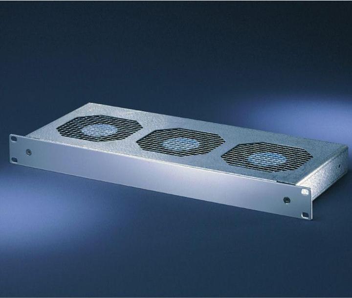 Actual product image Pentair Schroff - Rack fan tray - with 6 fans - 1U - 48.3 cm (19")