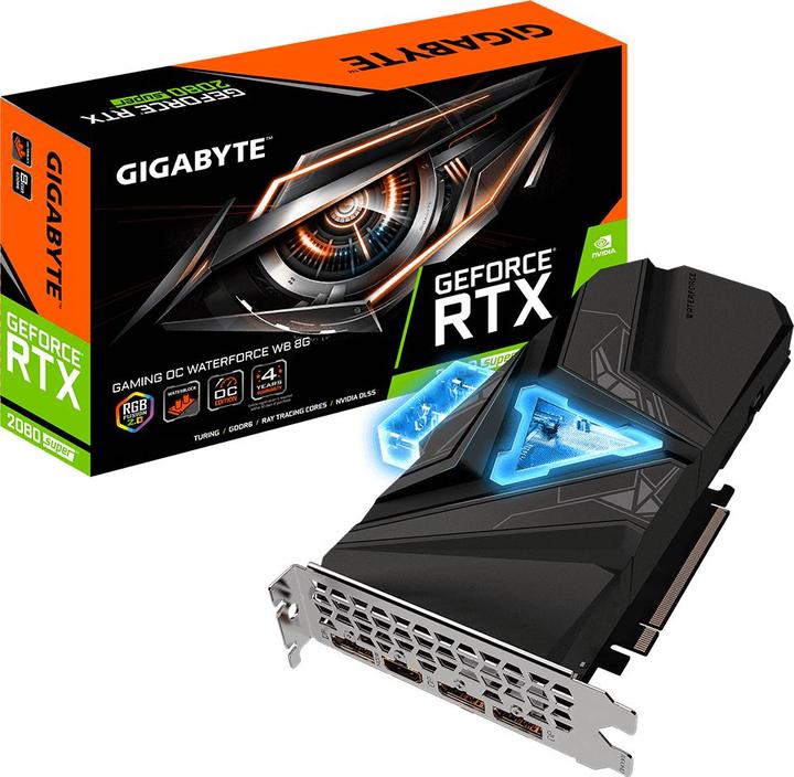 Produktbild Gigabyte GeForce RTX 2080 Super Gaming OC Waterforce WB (8 GB)