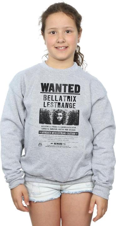 Produktbild Bellatrix Lestrange Wanted Sweatshirt Mädchen (140, 146)