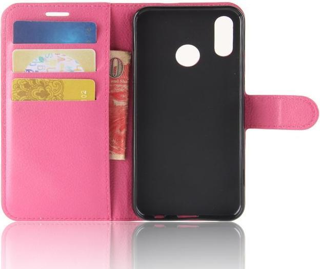 Actual product image MU Classic Litchi Leather Bookcover Series (Huawei Y7 (2019))