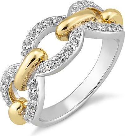 Produktbild Breuning RING - BRILL. 0,54 Ct. H/si (52, 585/14 K Gold)