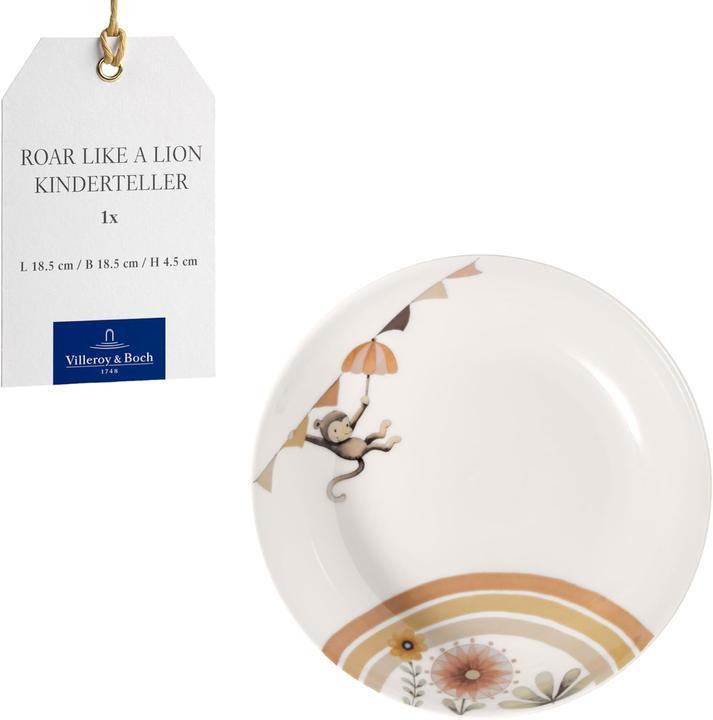 Produktbild Villeroy & Boch Kinder-Suppenteller Roar like a Lion