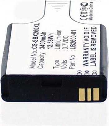 Produktbild AGI 26990 - Akku - Ausrüstung für drahtloses Handy-Netzwerk - LB2600-01 - Schwarz - (1 Stk., Gerätespezifisch, 3400 mAh)