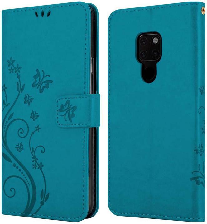 Productafbeelding Cadorabo Bloemen Boekomslag (Huawei Mate 20)