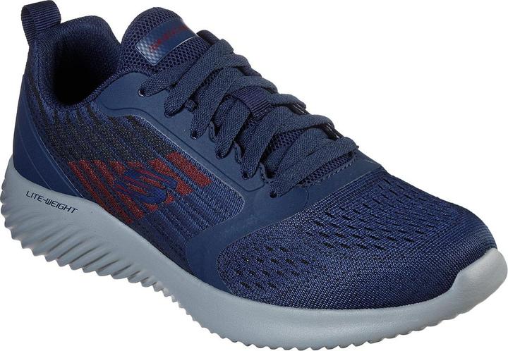 Produktbild Skechers Herren Schnürschuhe Sportlich Gummisohle blau (42.5)
