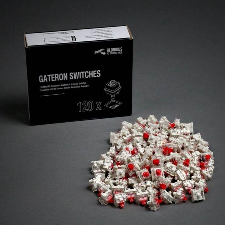 Actual product image Glorious PC Gaming Race Gateron Switches