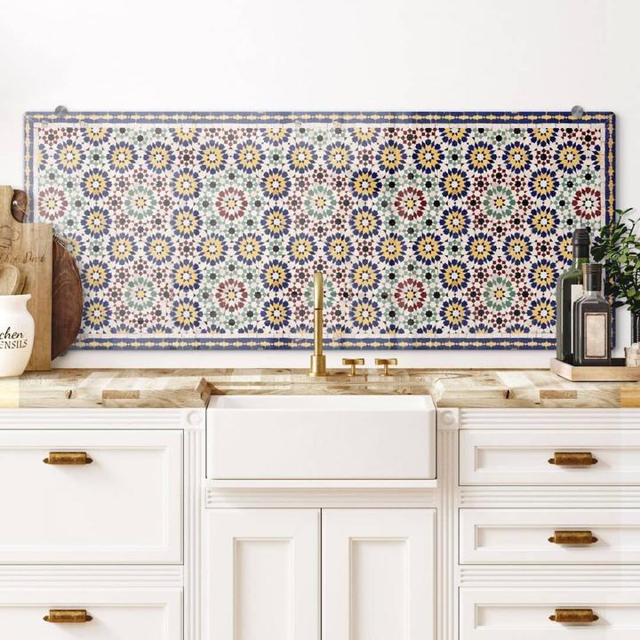 Actual product image Trenddeko Oriental tiles 01 - Panorama (40 x 100 cm)