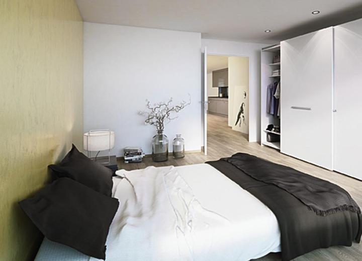 Actual product image HAWA Frontino 40 sliding-door fittings, Forslide, flush with front