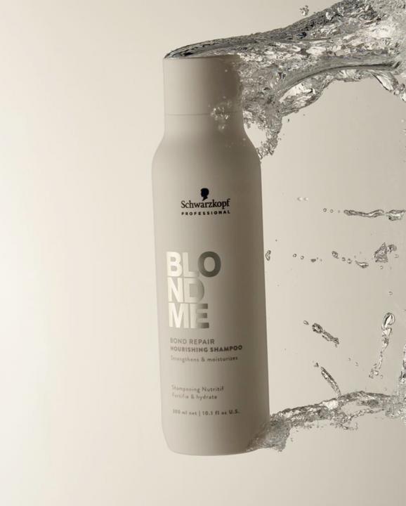 Immagine prodotto Schwarzkopf Professional BLONDME Bond Repair Pflegendes Shampoo (300 ml)