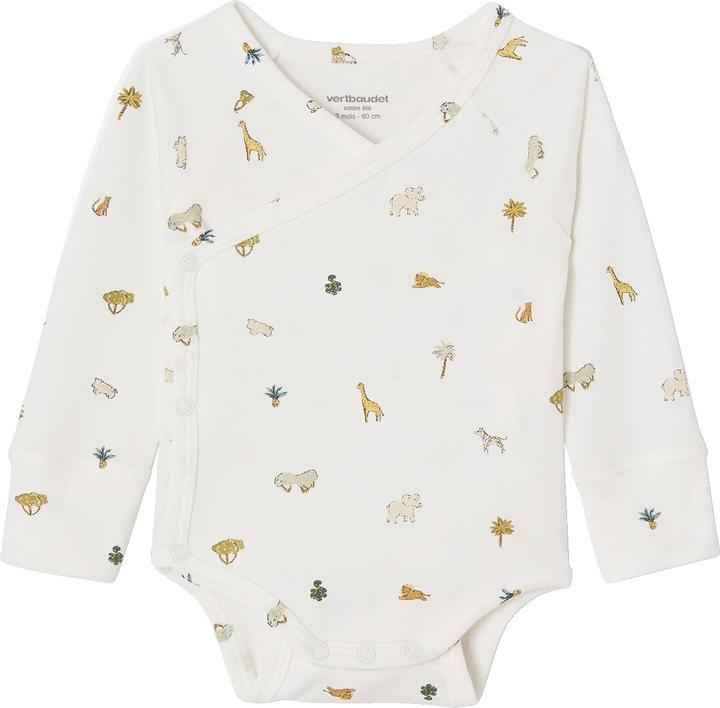Produktbild Vertbaudet Bio-Kollektion: Mitwachsender Baby Body mit Dschungelmotiv (56)