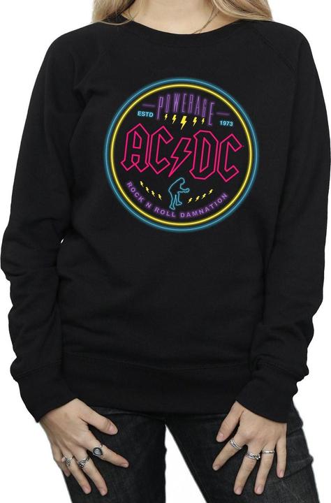 Produktbild AC/DC Circle Neon Sweatshirt (L)
