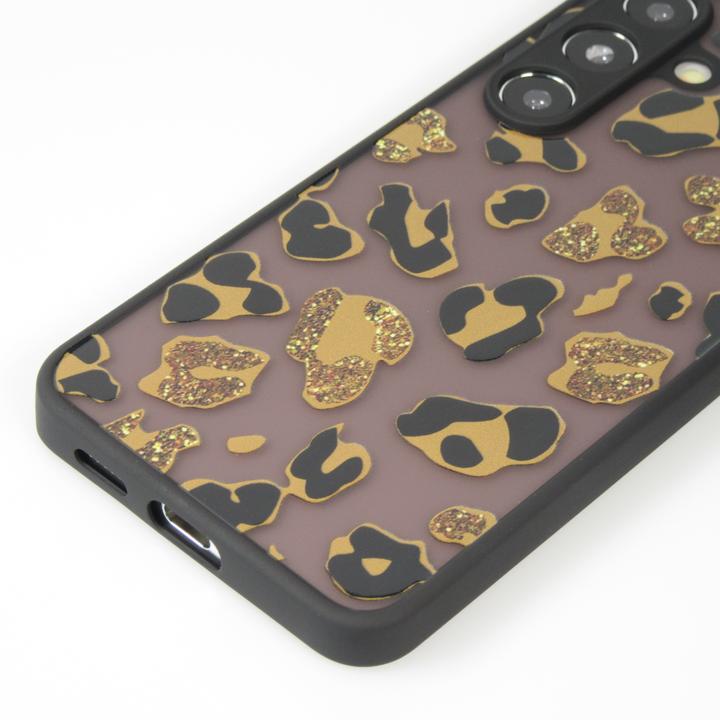 Produktbild PhoneLook Hülle Semi Transparent blurry Design Leopard (Samsung Galaxy S24+)