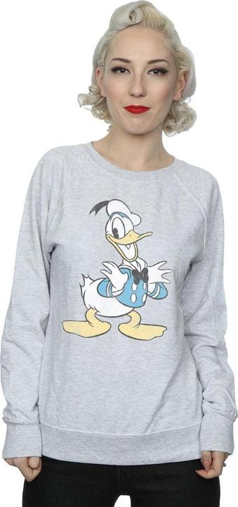 Actual product image Disney Womens/Ladies Donald Duck Posing Sweatshirt (S)