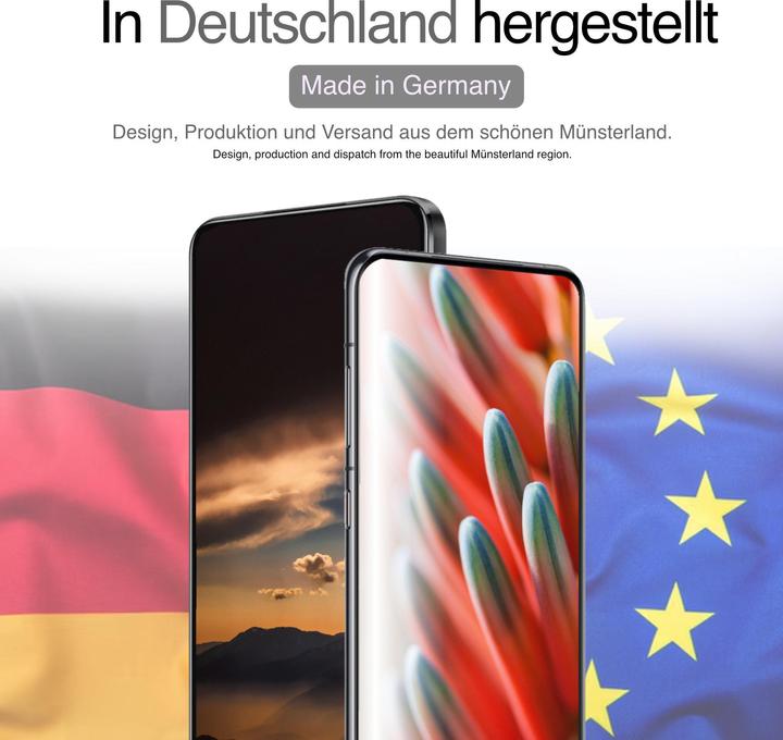 Actual product image Dipos Privacy Screen Protector 4-Way Privacy-Filter (1 Piece, Honor Play 8)